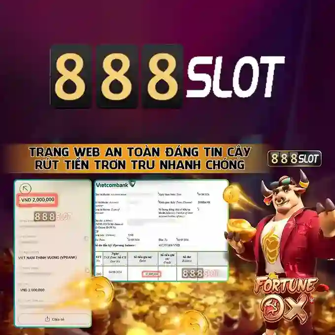 888SLOT - Trải Nghiệm Cá Cược Thú Vị